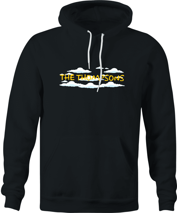 funny The Simpson The Thompson black hoodie