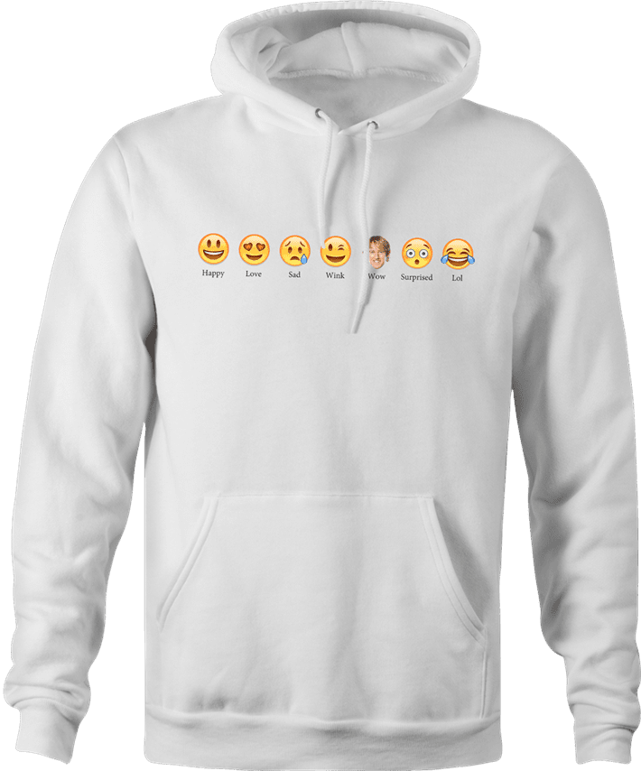 funny owen wilson wow emoji hoodie white 