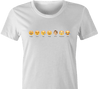 funny owen wilson wow emoji t-shirt women's white 