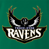 Funny Gam of thrones football Three Eyed Ravens green t-shirt 