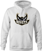 Funny Gam of thrones football Three Eyed Ravens ash hoodie 