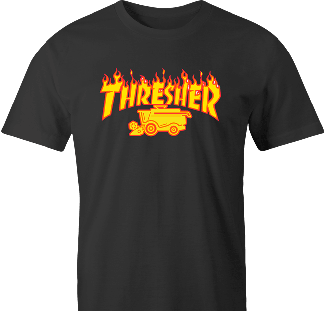 funny Farming Thresher Parody men's T-Shirt