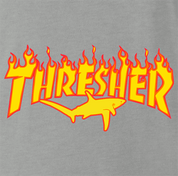 funny Thresher Shark Thrasher Magazine Mashup | Shark Week Parody Ash Grey T-Shirt