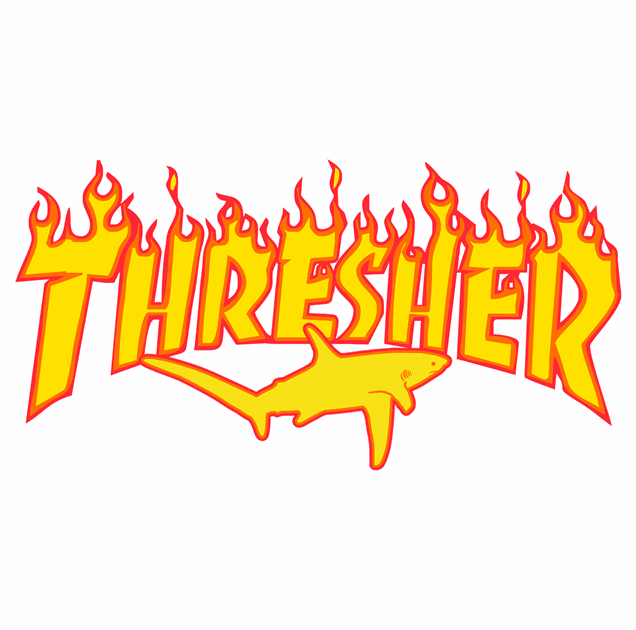 funny Thresher Shark Thrasher Magazine Mashup | Shark Week Parody White T-Shirt