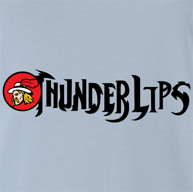 thunderlips thundercats men's light blue t-shirt