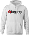 thunderlips thundercats men's white hoodie