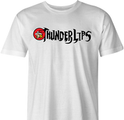 thunderlips thundercats men's white t-shirt