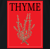 Funny Thyme | Time Magazine Mashup Parody Black T-Shirt