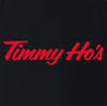 Funny Timmy Ho's Famous Canadian Coffee Shop black t-shirt