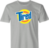 Funny Tired Tide Mashup | Exhausting Parody Men's T-Shirt