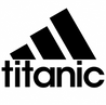 funny adidas logo titanic iceberg parody t-shirt men's white