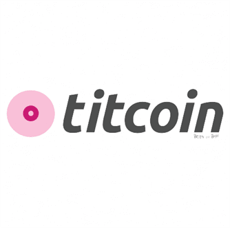 cryptocurrency bitcoin titcoin white tee
