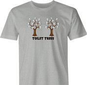 Funny Toilet Trees Play On Words men's t-shirt