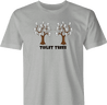 Funny Toilet Trees Play On Words men's t-shirt