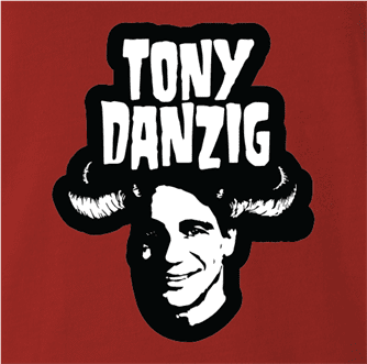 Funny tony danza danzig devil red t-shirt