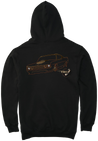 The Offical Rad Rides by Troy | Ford Gran Torino Front View | Black Hoodie | Cool Cars