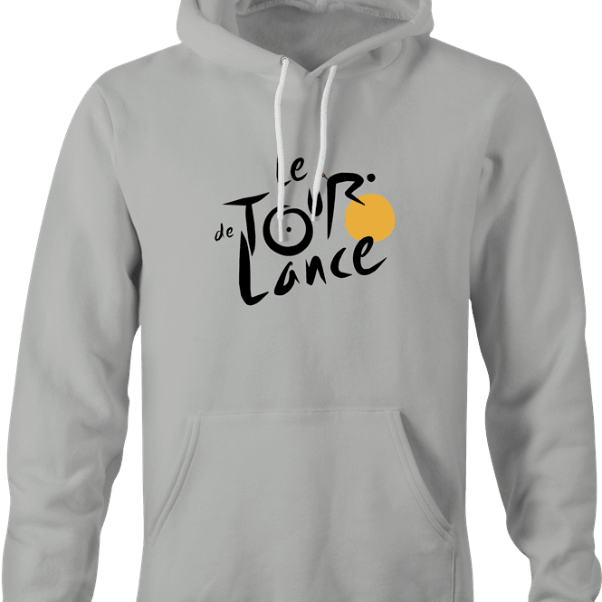 funny Tour De France Lance Arsmstrong Cheating t-shirt Ash Grey hoodie