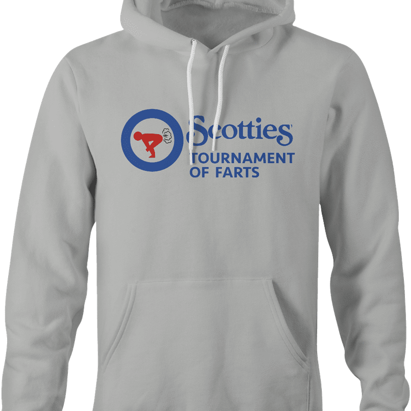 funny scotties curling tournament of farts ash hoodie