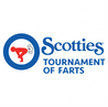 funny scotties curling tournament of farts white t-shirt