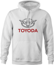 Funny yoda star wars toyota parody white hoodie