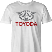 Funny yoda star wars toyota parody men's t-shirt 
