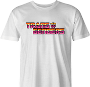 Funny Transgender Transformer parody t-shirt white men's