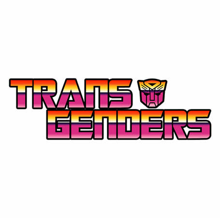 Funny Transgender Transformers parody t-shirt white