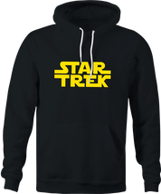 funny Star Trek Meets Star Wars Mashup Parody black hoodie