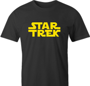 funny Star Trek Meets Star Wars Mashup Parody men's t-shirt