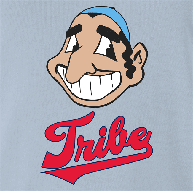 funny Jewish Tribe Cleveland Indians Parody light Blue t-shirt