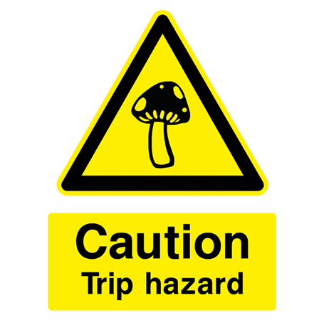 funny warning magic mushrooms trip white t-shirt 