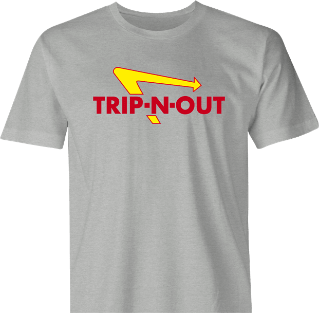 Funny Tripping Out Getting High Parody Parody Men's T-Shirt