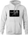 funny donald trump mike pence pulp fiction white hoodie