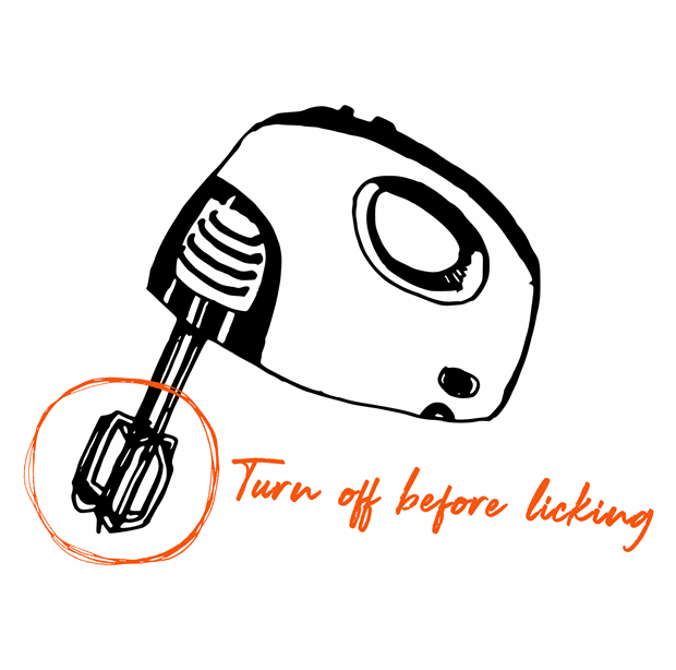 funny do not lick before turning off blender white tee