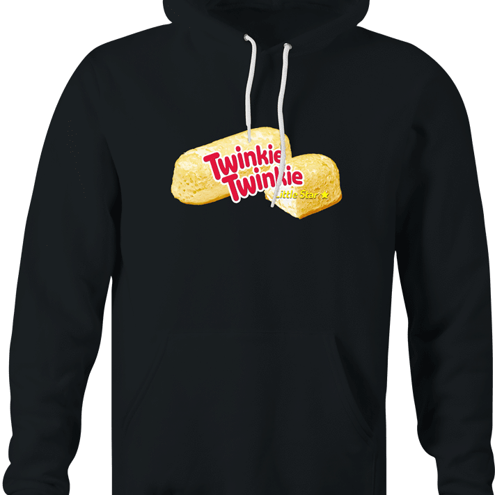 funny Twinkie Twinkie Little Start Parody black hoodie