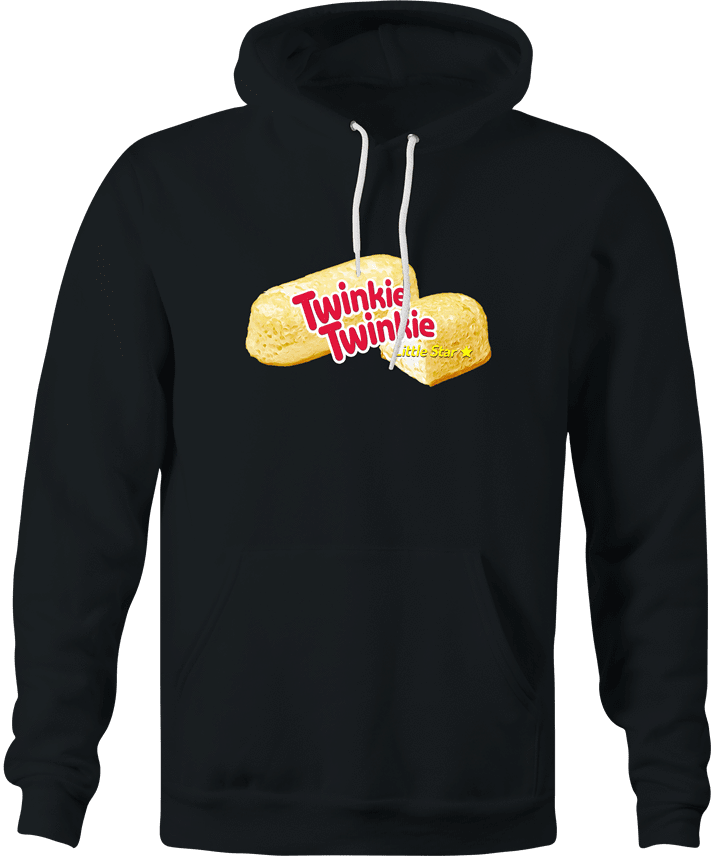 funny Twinkie Twinkie Little Start Parody black hoodie