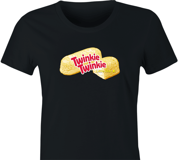 funny Twinkie Twinkie Little Start Parody women's black