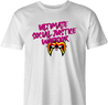 Funny Ultimate Social Justice Warrior - Social Justice Ultimate Warrior WWF Parody White Men's T-Shirt