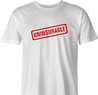 funny Uninsurable - Insurance Parody mens t-shirt white 