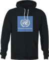 useless united nations black hoodie 