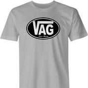 funny vagina vag vans parody men's ash t-shirt 
