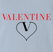 funny Valentine's Day Parody men's light blue t-shirt
