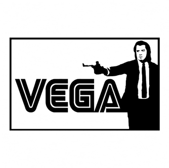 cool vincent vega pulp fiction parody white t-shirt 