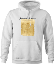 Funny perfect man leonardo da vinci well endowed hoodie