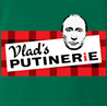 Funny Vladimir Putin Poutine Poutinerie - Russia Parody Green T-Shirt