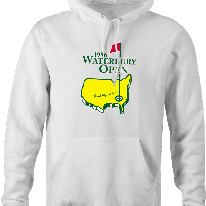 funny waterbury open happy gilmore golf white hoodie