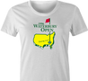 funny waterbury open happy gilmore golf white women's t-shirt 