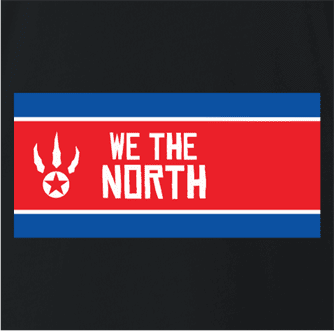 Beans and Briff Funny We The North T-Shirt Men's Tee / White / S