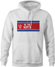 funny we the north toronto raptors north korea white hoodie 