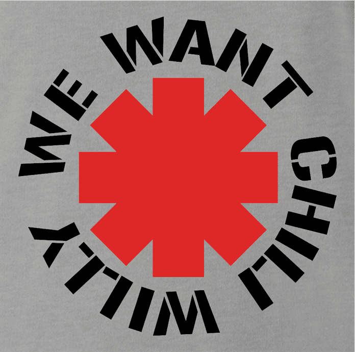 Funny we want chilly will the simpsons rhcp ash t-shirt